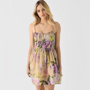Cara Cara Alba Mini Dress - Wisteria Ginger Root